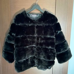 Gianfranco Rossi Faux Fur Coat